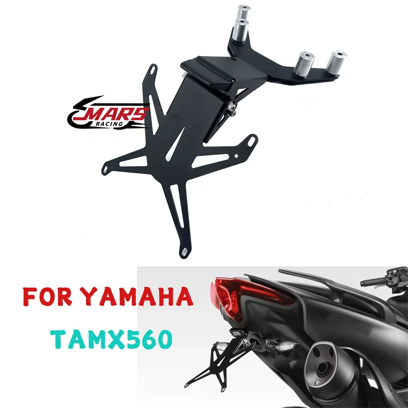 

For YAMAHA New T-MAX 560 TMAX560 2022 2023 Motorcycl Accessories Rear Tail Tidy Fender Eliminator Kit License Plate Holder