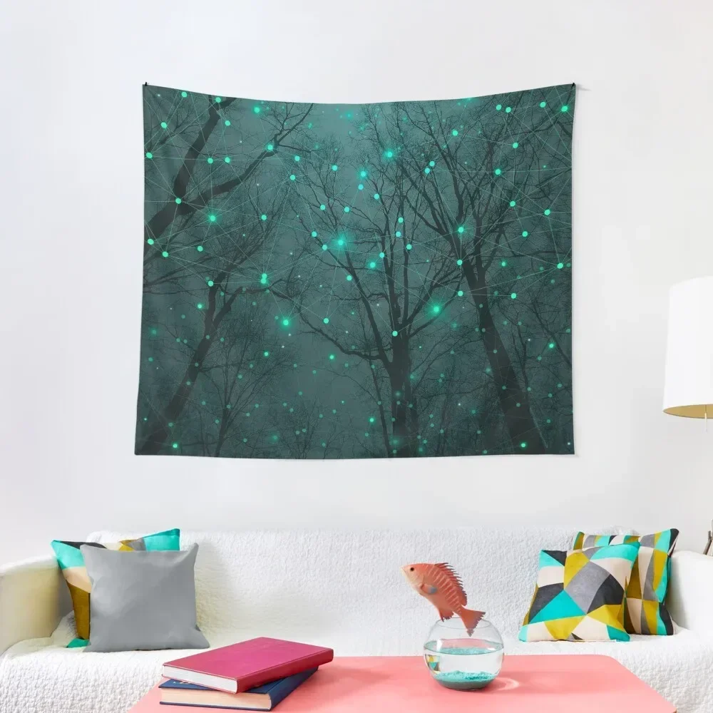 

Silently, One by One, the Stars Blossomed Tapestry Decorative Wall Mural On The Wall Tapestry