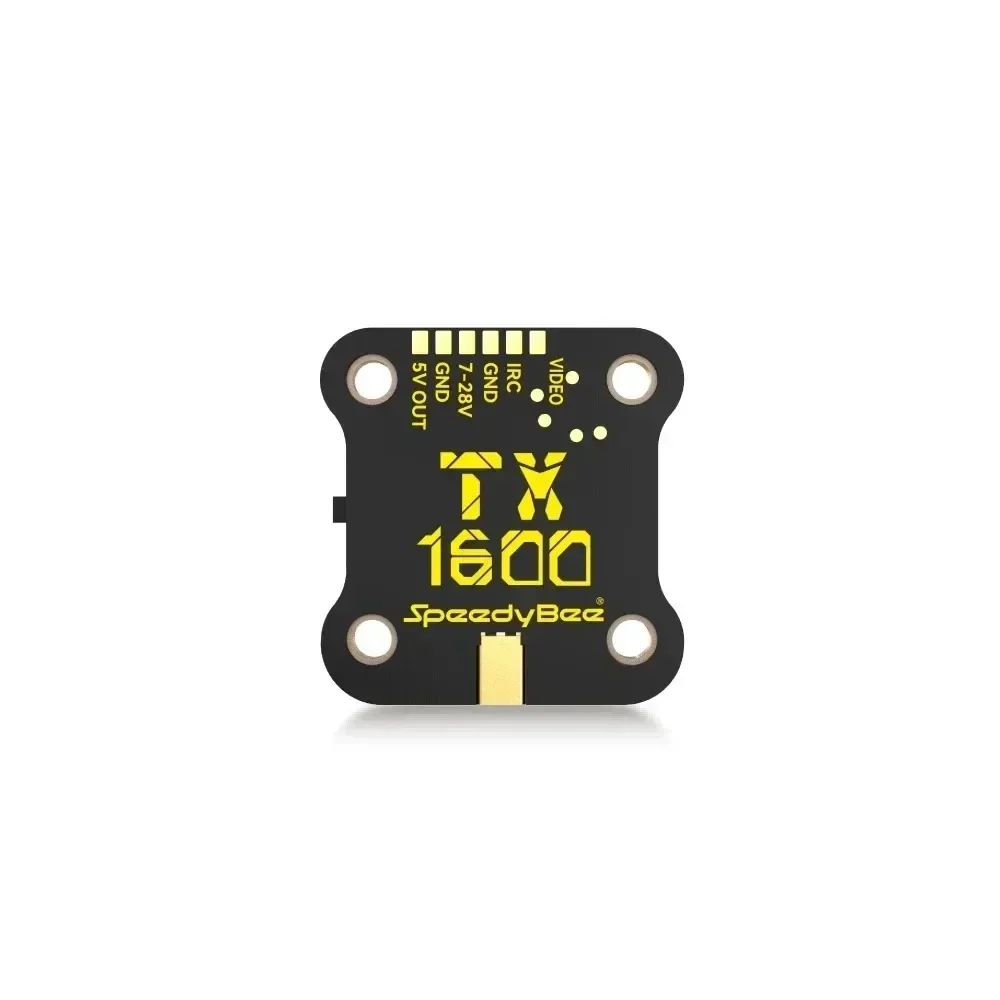 SpeedyBee TX ULTRA TX1600 5,8GHz 48CH 1,6W FPV VTX Hoog rendement koellichaam 2-6S LIPO 20X20mm voor FPV lange afstand drones