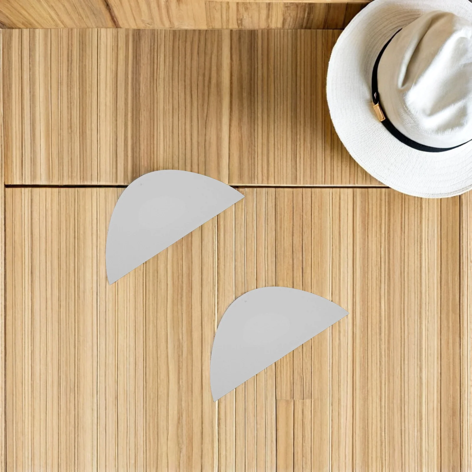 

100pcs Hat Shaper Inserts For Knitted Caps Flat Cardboard Inner Support Liner Prevents Deformation Universal Cap Organizer