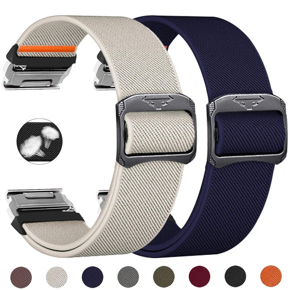 

Нейлоновый ремешок 22 26 мм для Garmin Fenix 8X 7X 7Pro Fenix 6X 6 5X Tactix 8 7 9 Forerunner 965 955, аксессуары для ремешка для часов