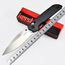 KS 2038 AXIS Foldable D2 Steel Blade Aluminum Alloy Handle Outdoor Fishing Camping Fruit Knife EDC Tool