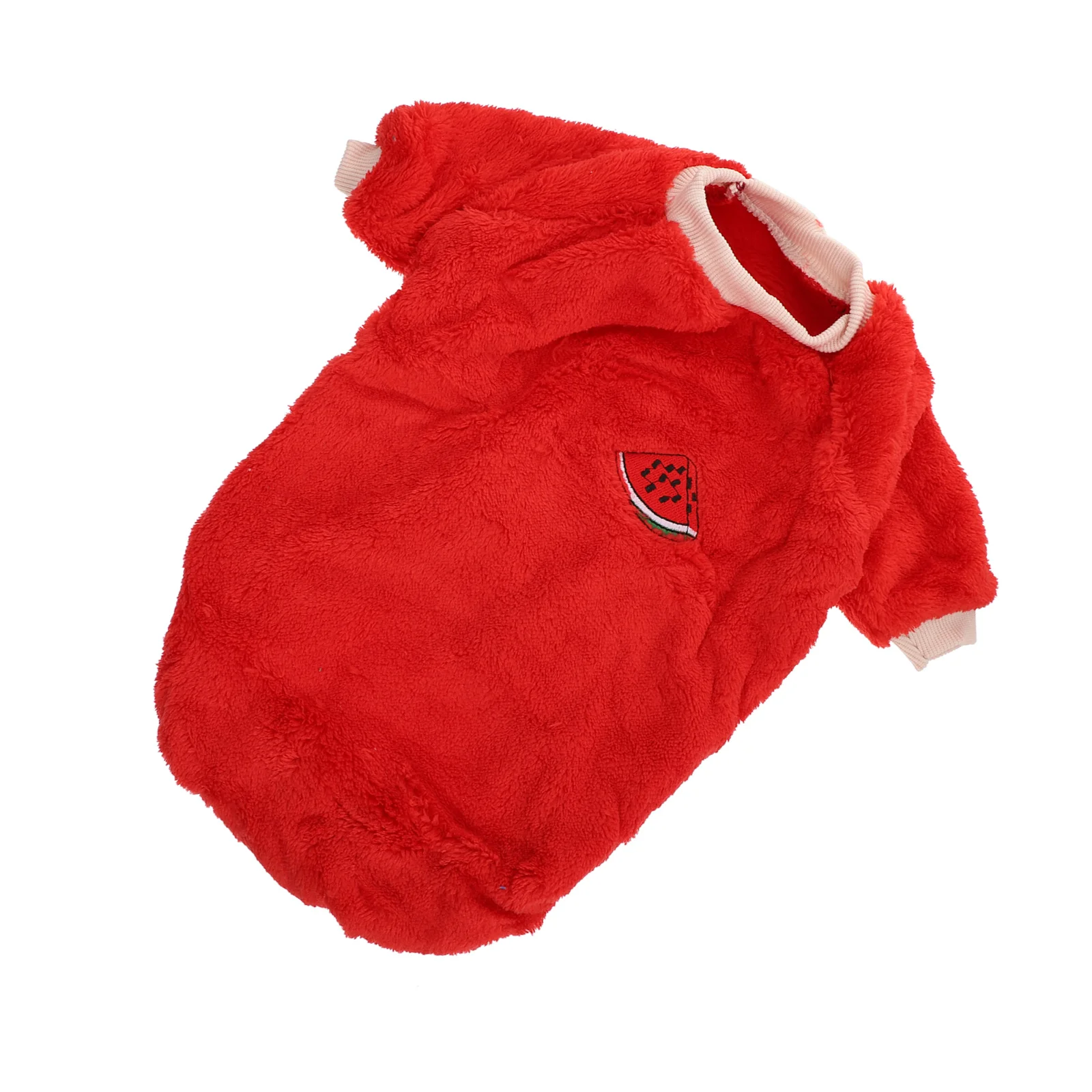 

1Pcs Pet Winter Outfit Cartoon Fruit Pattern Dog Warm Clothing Lightweight Soft Comfortable Puppy Coat Dog Winter Costume