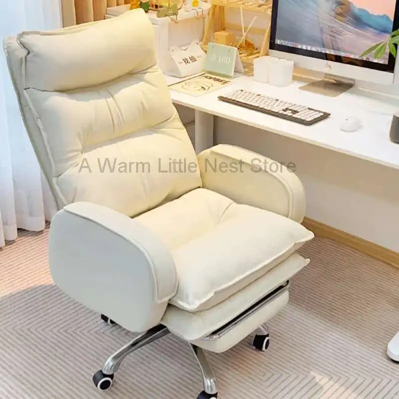Full Body Lazy Office Chair Massage Emperor Camp Comfortable Wheels Reading Office Chair Conference Mobilya Library Furniture