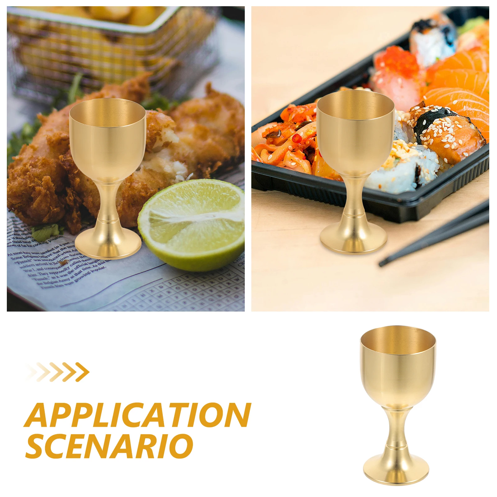 

Brass Chalice Cup for Church Altar Ceremony Decorative Goblet Retro Drinking Cups Offering Holy Vessel Metal Glassware