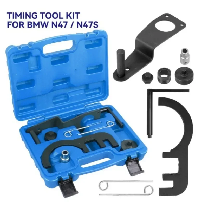 Motor Timing Tool Setting Locking Set, Twin Camshaft para Motores Diesel BMW, N47, N47S, N57, N57S, 2.0