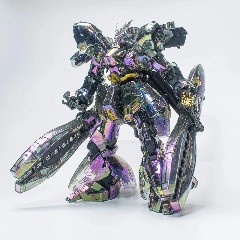 

1/144 RG29G Sazabi Colorful Spray Plated Anime Mecha Model Kit Assembly Toy Action Figures With Stand & Water Decals Boy Gifts