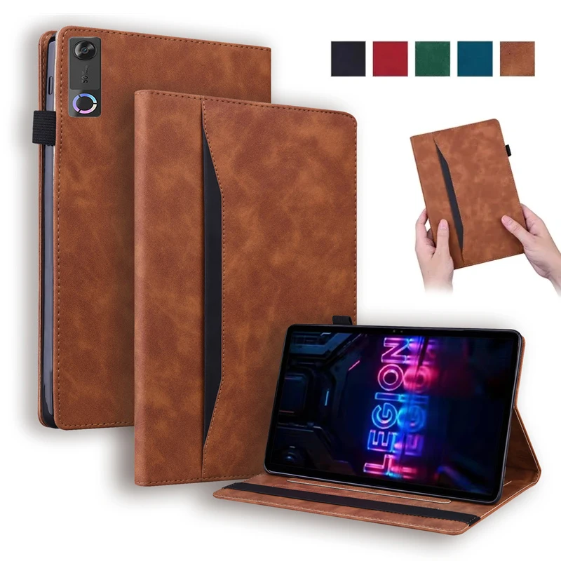 

Чехол для Lenovo Legion Y700 Gen 5, 8,8 дюйма, роскошный кожаный чехол-кошелек для планшета Legion Y700 5-го поколения Gen5 Y700 2026, чехол tb323fu