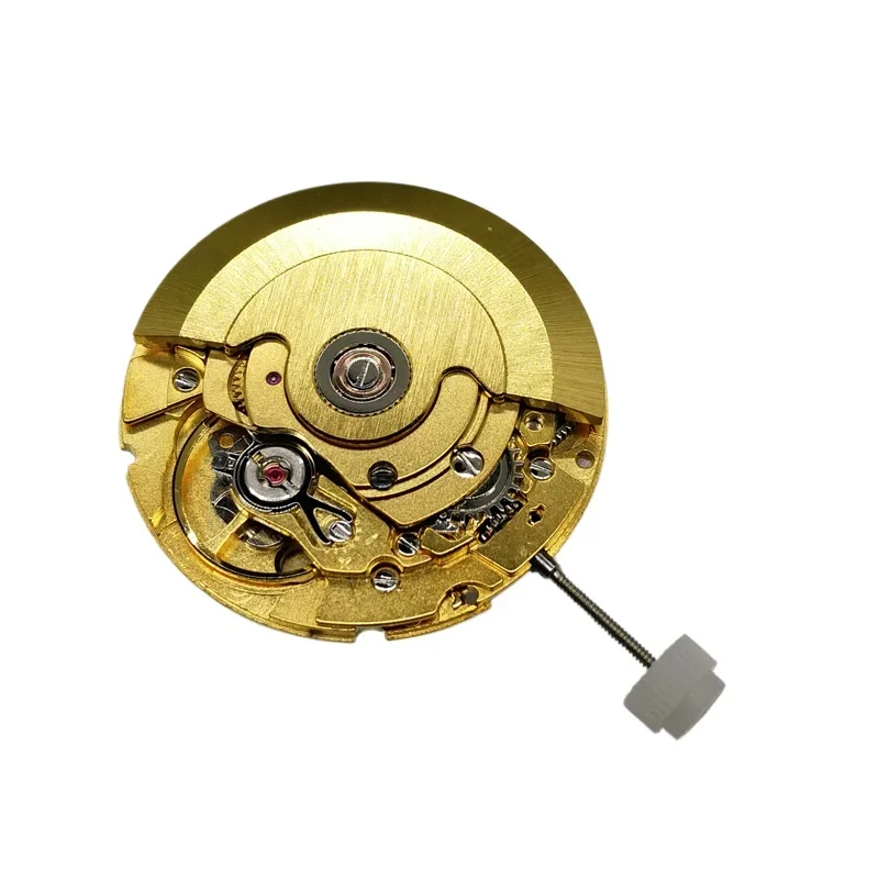 for Original New Tianjin 2824-2 Automatic Mechanical Movement Accessories Gold/white 3-point Single Calendar Center