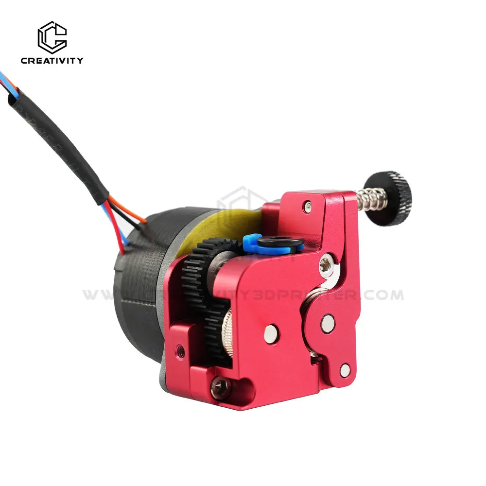 Ganzmetall-Extruder für k1c/k1/k1 max 3D-Drucker Dual-Gear-Antrieb Upgrade kein Motor-Extrusionsmechanismus-Kit