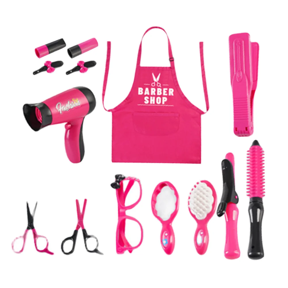 Kinder Friseursalon Spielset Friseurwerkzeuge Spielzeug Kleiner Friseur Pretend Stylist Kit