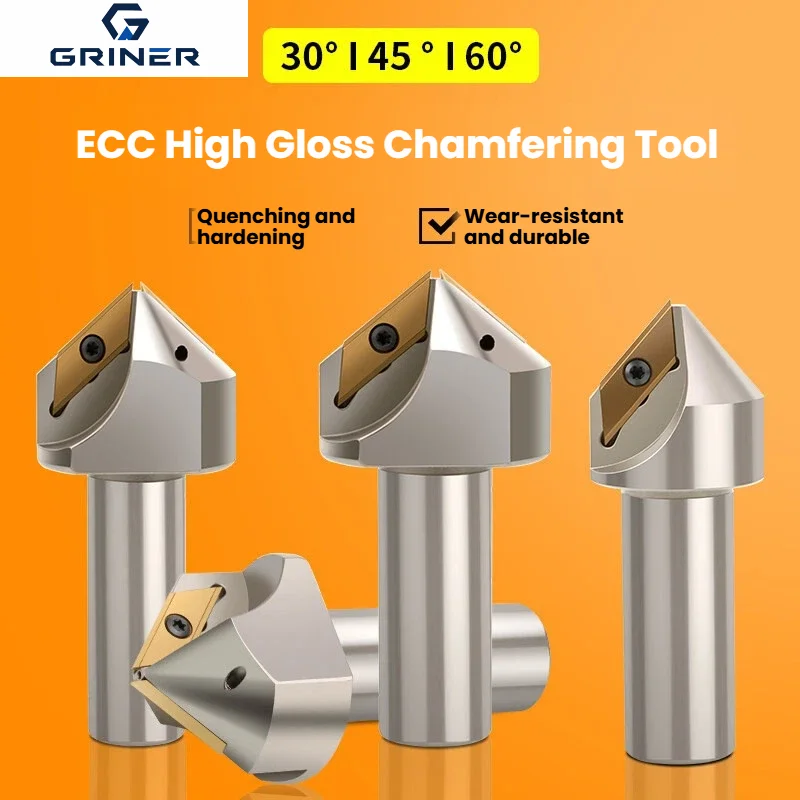 ECC long-edge chamfering milling cutter shaft CNC chamfering cutter shaft 30° 45° 60° XET10101 XCET170404 XCET310404