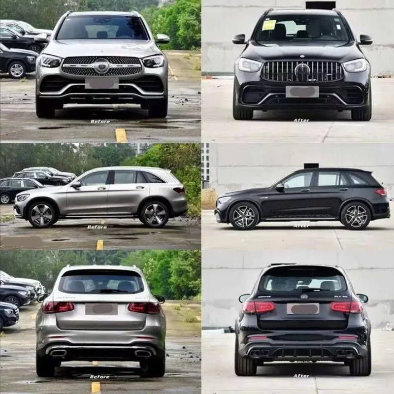

ForWholesale Car Body Kit For BENZ X253/C253 GLC Models From 2016 To 2019 Upgraded To 2021 Model In Stock