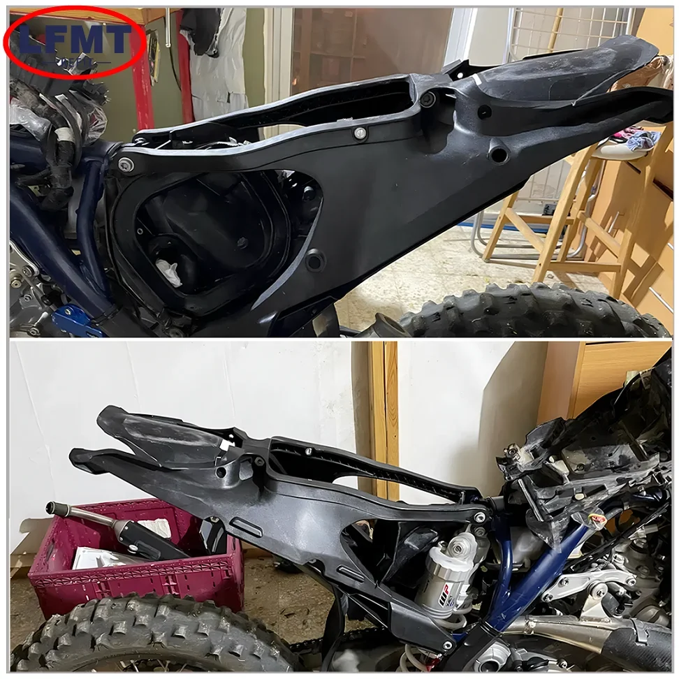 Afbeelding 4: Motocross Subframe Achterbank Ondersteuning Frame Losse Kop Beugel Voor HUSQVARNA FE FC FS FX TX TE TC150 250 300 350 450 501 2019-2023