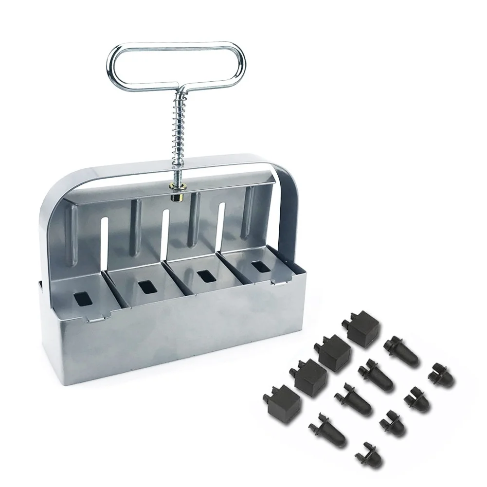 Heavy Duty Soil Blocker Tool Kit Create Uniform Blocks For Indoor Outdoor Gardening Plants Care Tools