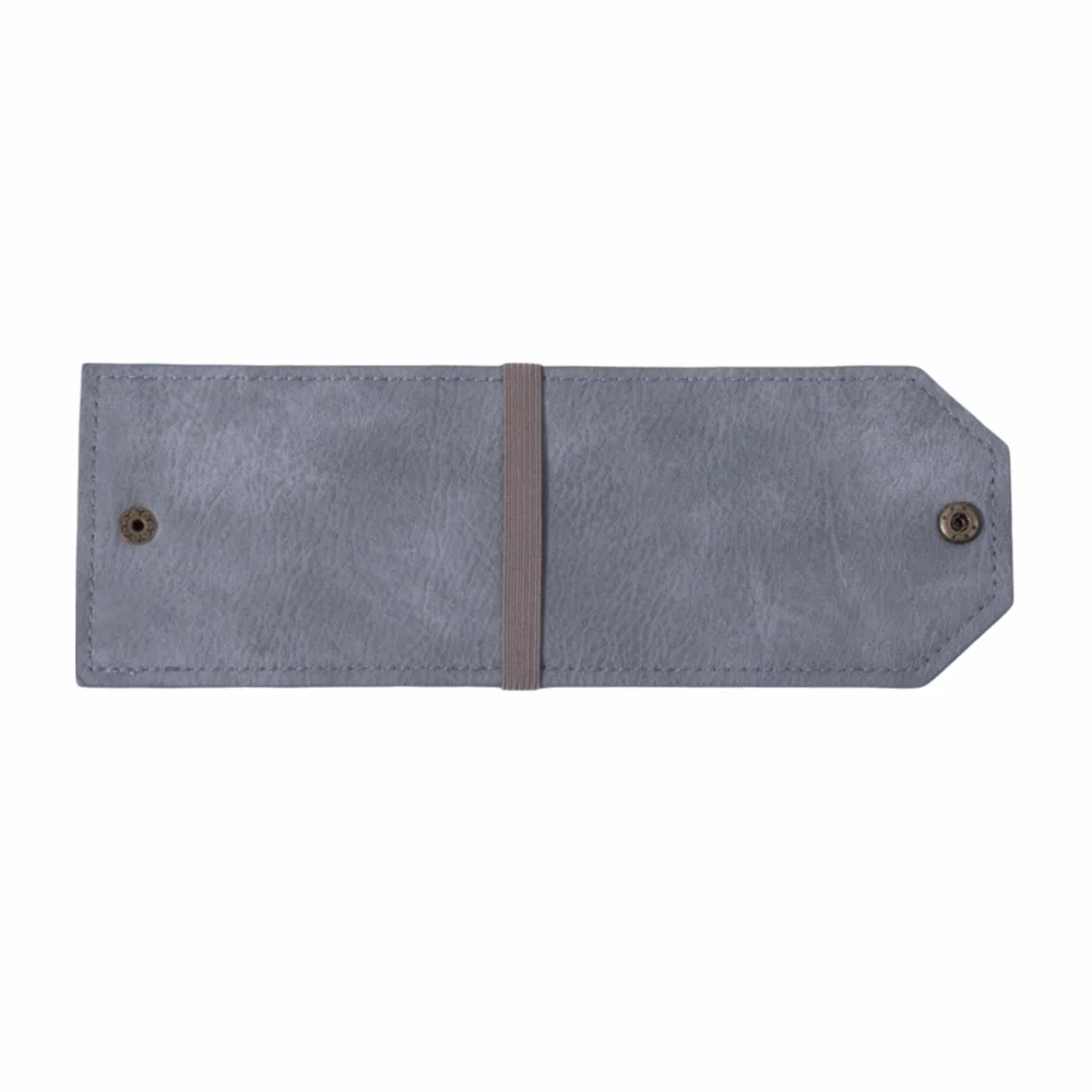 

Удобный кожаный кошелек-портмоне с застежкой, многофункциональный, легкий, компактный, для деловых поездок