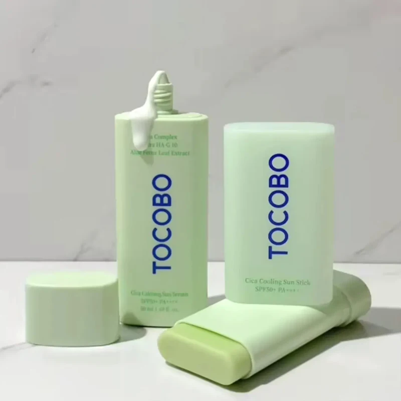 TOCOBO New Mini Key Chain Sunscreen SPF50+ PA++++ Fast Film Formation Refreshing Portable Lip Facial Mask Skin Care Products view 6