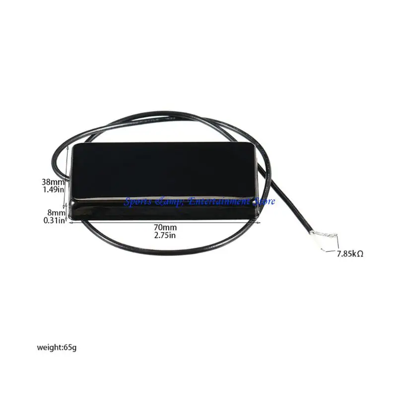 G7NF Doppelspulen-Gitarren-Tonabnehmer, geeignet für E-Gitarren und Pickup-Box-Gitarren, mit Vollwachsverguss zur Vermeidung von – Detail 8