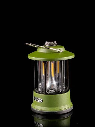 Camping Lantern Rechargeable,Retro Nordic Hanging Warm Lights Vintage Rustic Dimmer Lampe for Camping