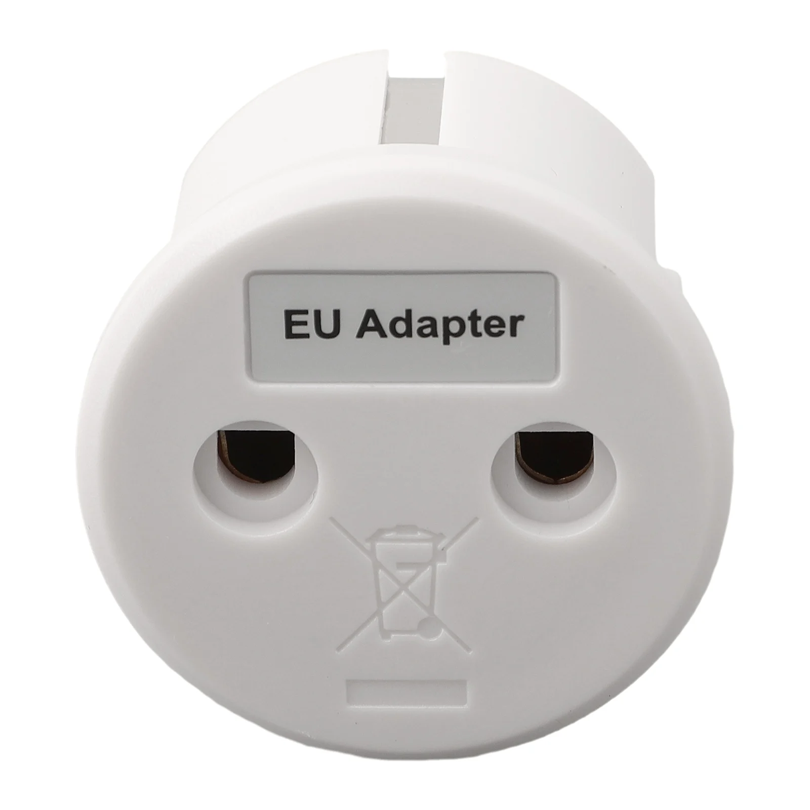 1pc tomada de aterramento de plástico aterramento antiestático ue-plug para tomada de aterramento para melhoria da casa peças elétricas