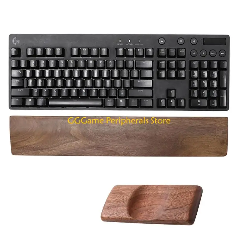 U55B Retro Keyboard Mouse Pattern Wrist Rest For Computer Workstation Or Gaming