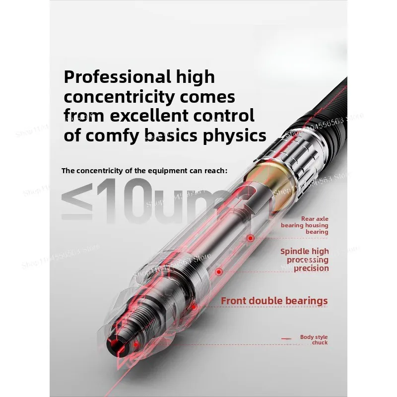 Industrial Grade Air Die Grinder Pen, Precision Pneumatic Polisher for Mold Finishing & Deburring