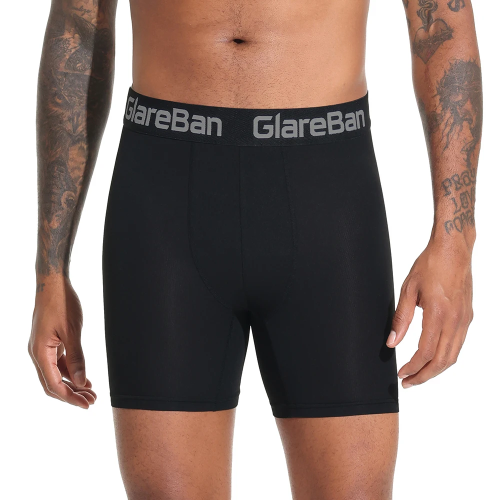 8Pcs Set Black Classic Men Box - Boxer Shorts Modal recension och pris