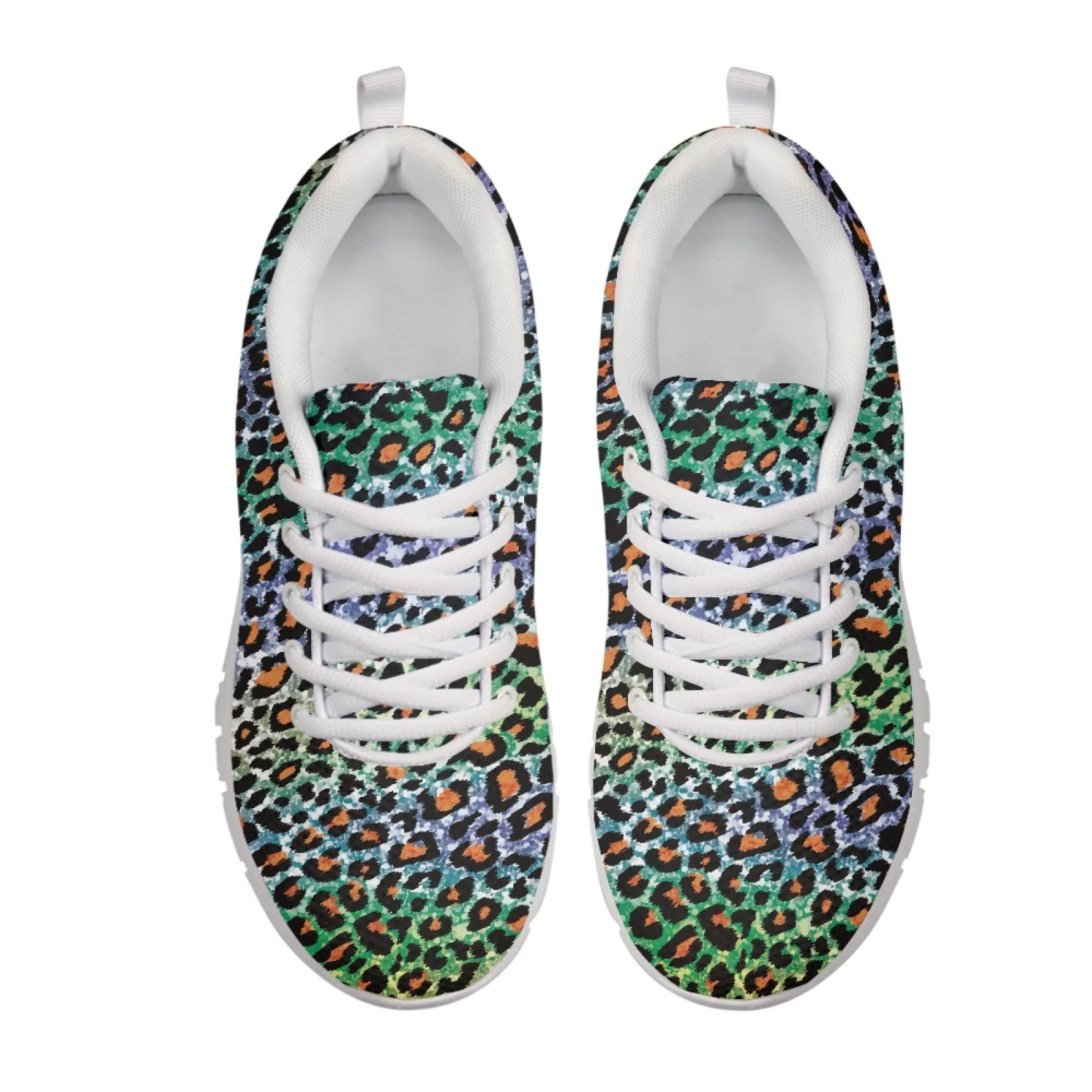 Coloranimal Leopard 2026 Collection Lightweight Tennis Sneakers for Men Mesh & EVA Sole Running Shoe Athletic Sport Shoes