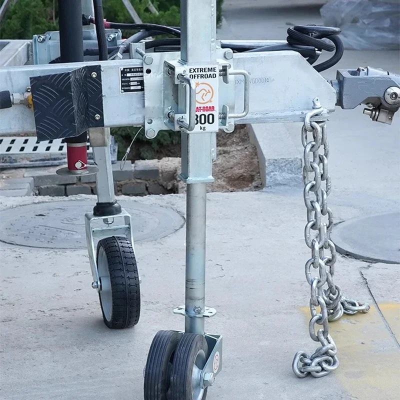 Trailer RV High Load-bearing Guide Wheel RV Guide Trailer Mobile Wheel Guide Wheel Double 800KG