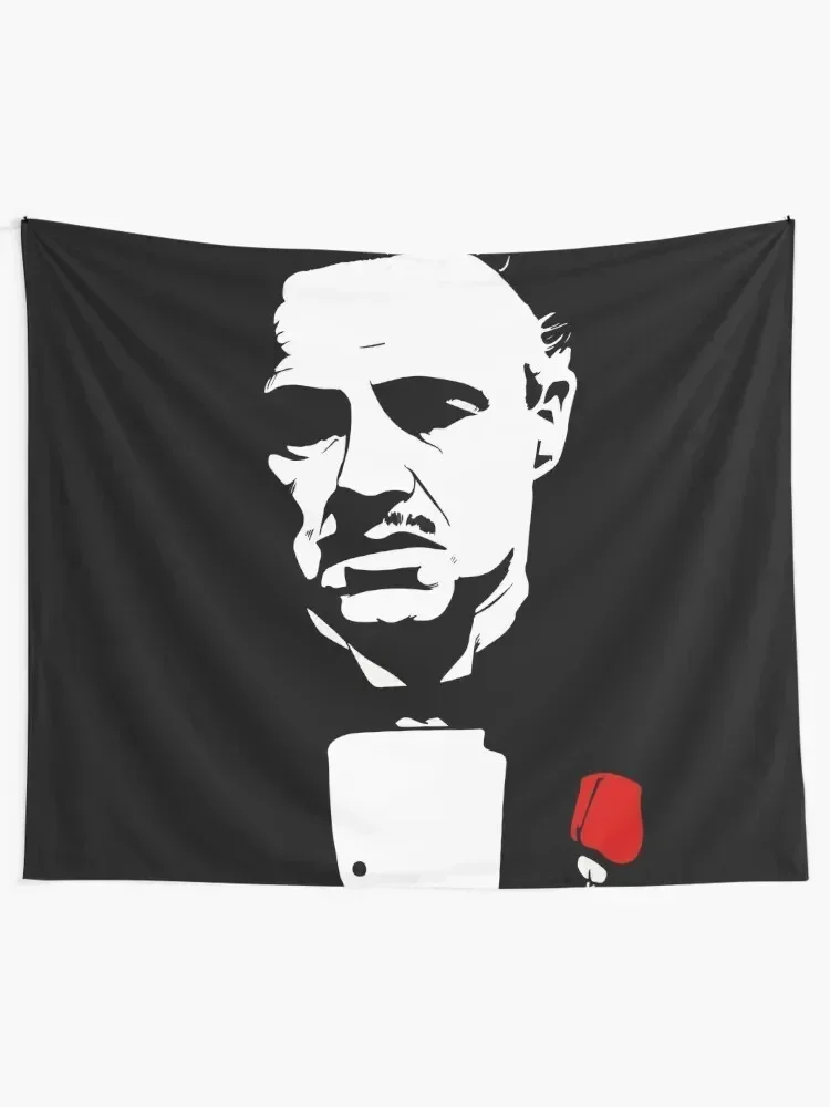 The Godfather Flower Tapestry Home Decor Aesthetic Wall Hangings Decoration Funny Tapestry