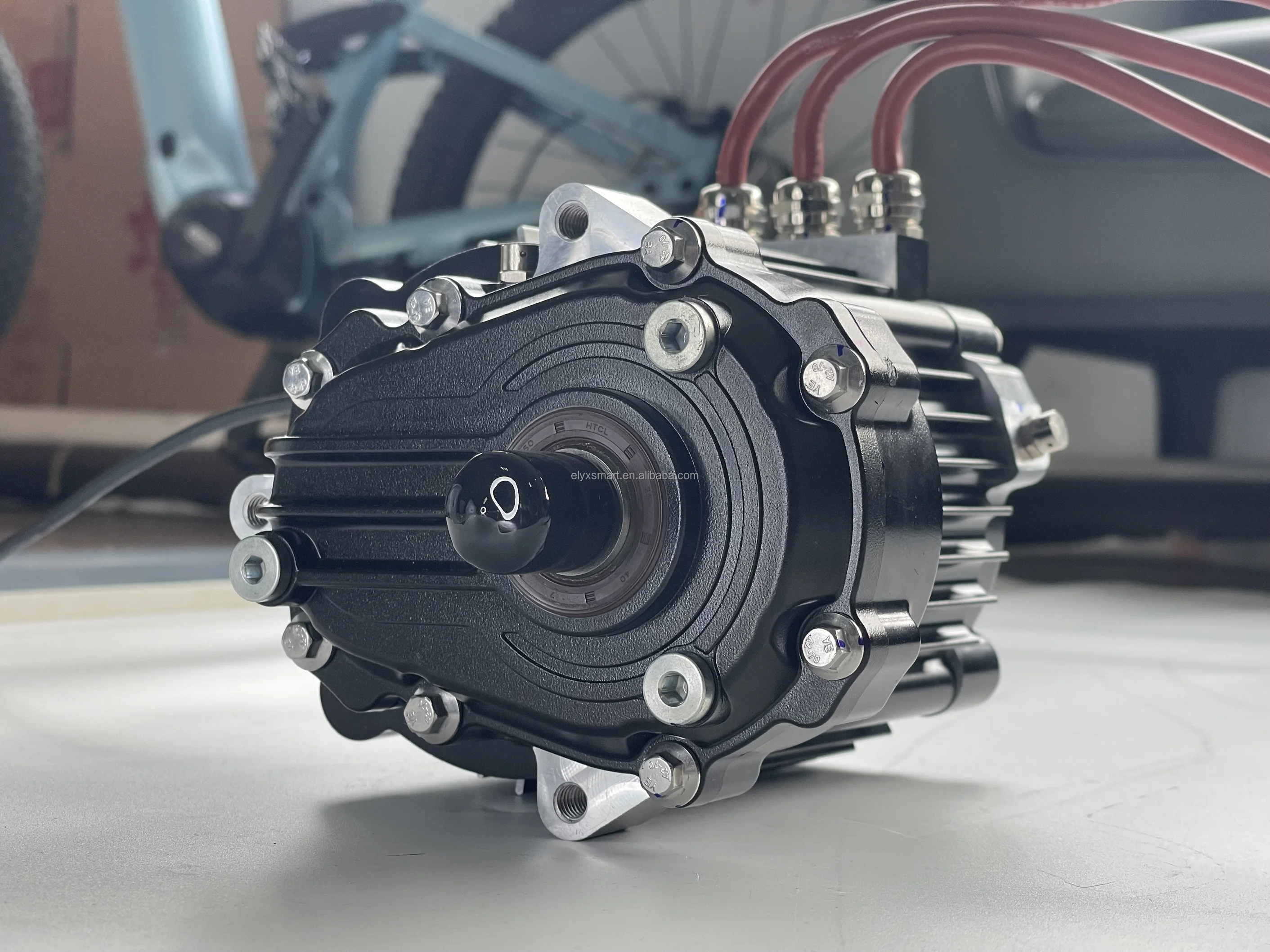 New 72V-84V 12000W 68N.M 10000RPM BLDC PMSM Motors 60H IP67 DC Bike Motor for Go-Kart Electric Motorcycle Forklift Parts Kits