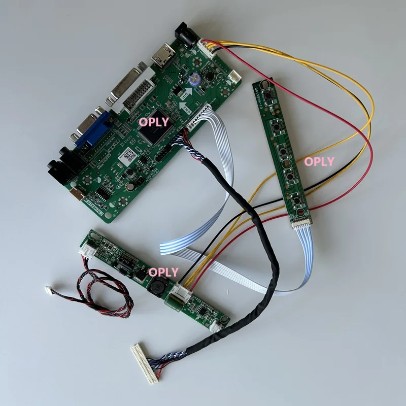 M.NT68676 Controller board VGA DVI for LM240WU8-SLA1/SLA2 LM240WU8-SLD1/SLE1 LM240WU8 HDMI-compatible 1920X1200 LED panel 24