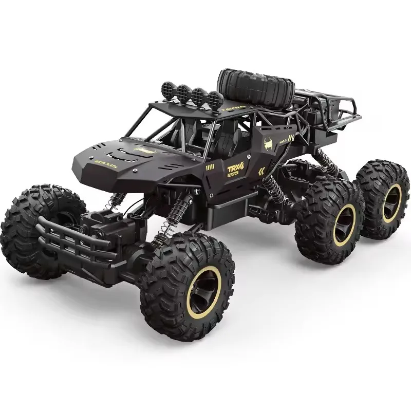 

6WD Alloy RC Rock Crawler, 2.4G Remote Control Off-Road Vehicle for Extreme Climbing & All-Terrain Adventure