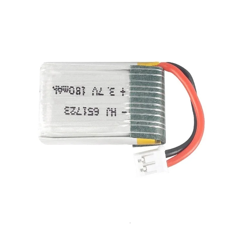 1/3/5/10/20Pcs 3.7v 180mah 651723 LIPO Battery For JJRC H36 E010 E010C E011 E013 F36 NH010 Battery RC Quadcopter Spare parts
