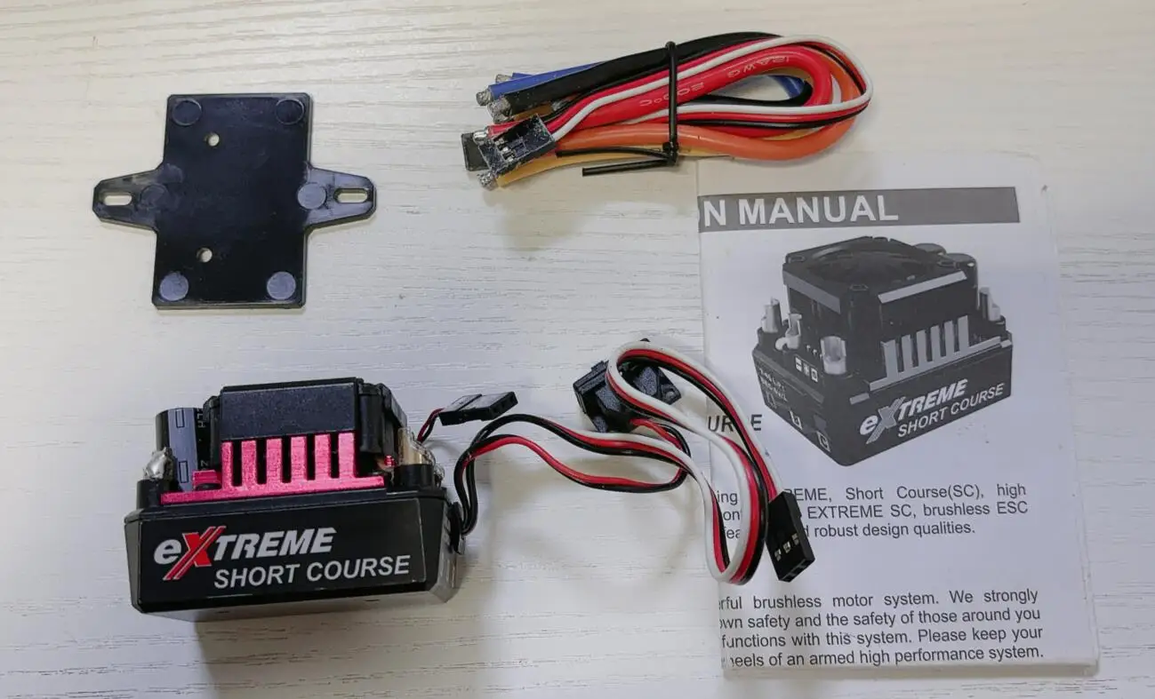 

Extreme SC120A short course 120A ESC brushless speed controller for RC car