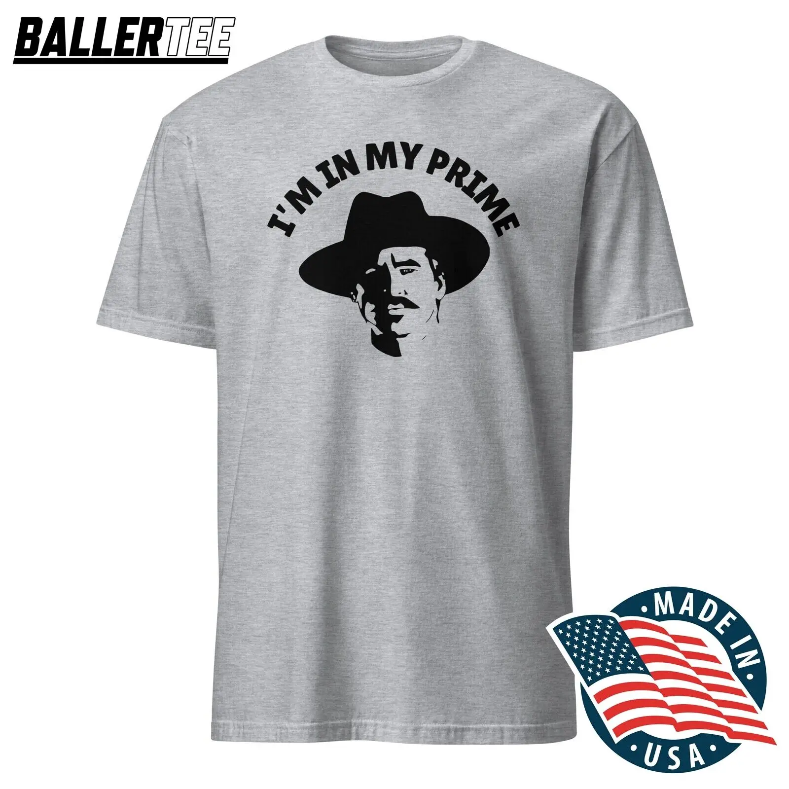 

Doc Holliday Shirt Im in my prime tombstone Cowboy Vintage T-Shirt