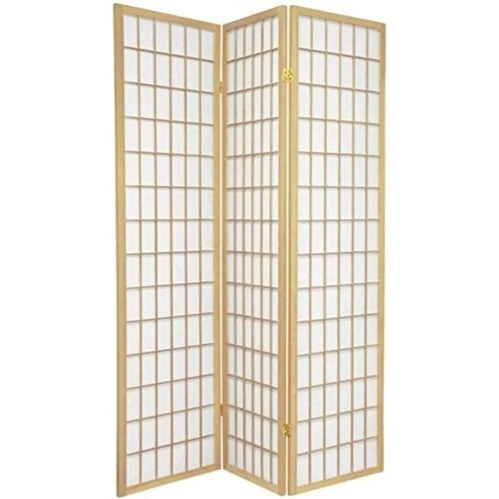 

Квадратный разделитель комнаты из натурального дерева