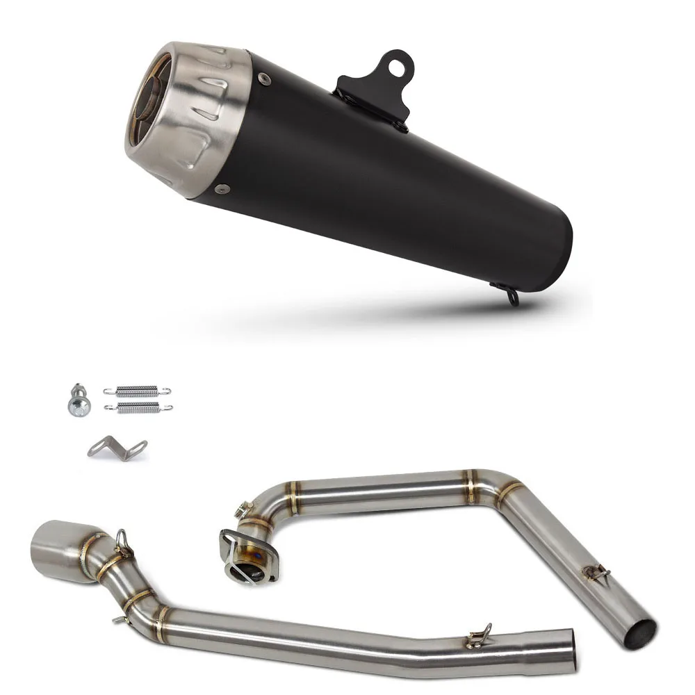 GSXR125 Moto Exhaust System Header pipe Muffler For Suzuki GSXR125 GSXR150 GSXS125 GSXS150 GSX-R125/R150/S125/S150 2017-2026