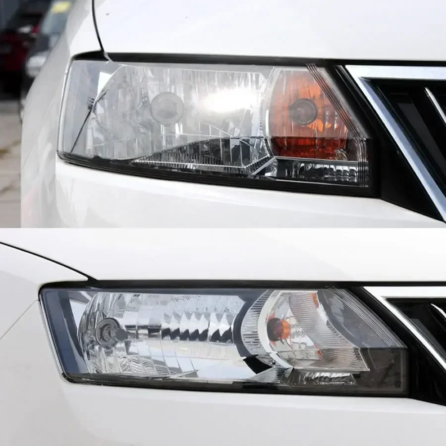 For Skoda Rapid 2013 2014 2015 2016 2017 Headlight Cover Headlamp Shell Transparent Lens Plexiglass Replace Original Lampshade