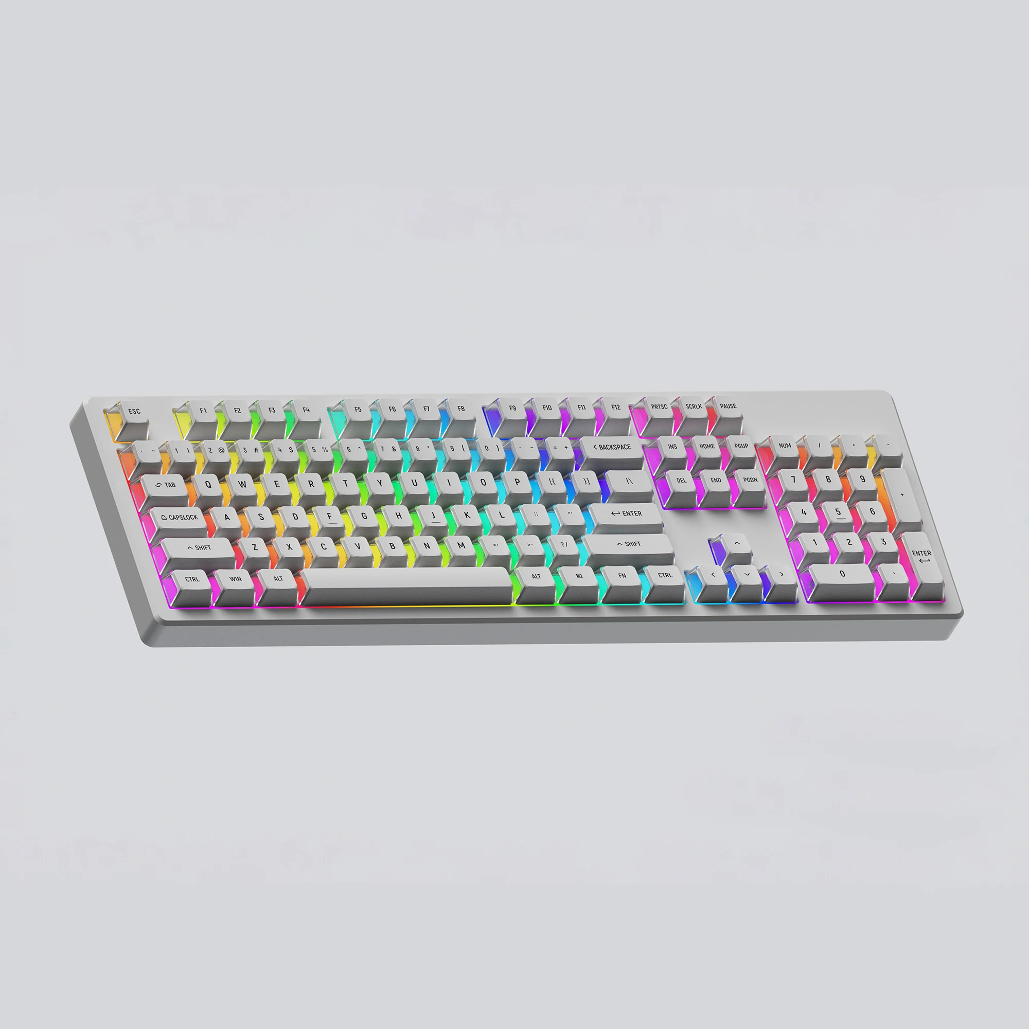 

1 Set WOB BOW Magic Lamp God Keycaps OEM Profile Custom PBT Keycap For Mechanical Backlit Keyboard GK64 GK61 Anne Pro 2 GH60