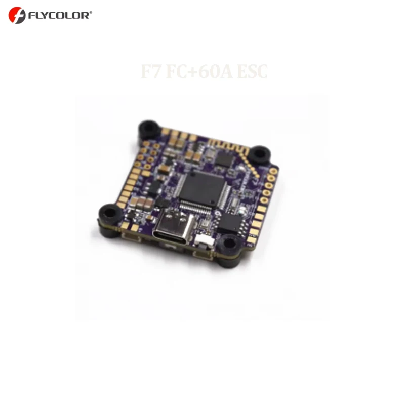 Flycolor X-TOWER 2 F7 60A 4 in 1 ESC Torre volante/Stack FPV Bluetooth per regolare i parametri Controllo di volo a LED