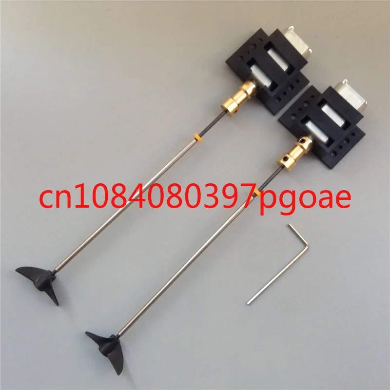 Material kit for manufacturing 3V-9V 180 dual motor remote control boat