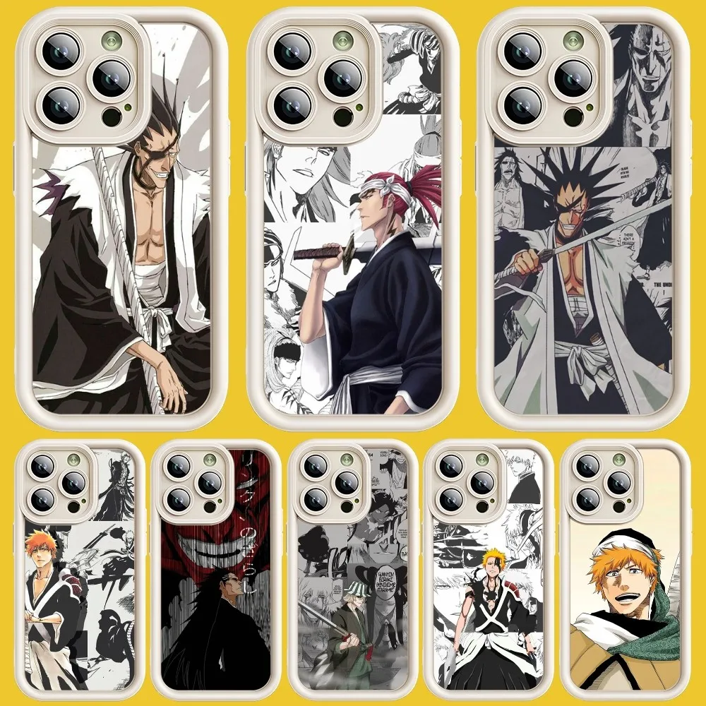 Чехол для телефона Ichigo-K-Kenpachi из мягкого силикона для iPhone 15 11 12 13 14 Pro Max