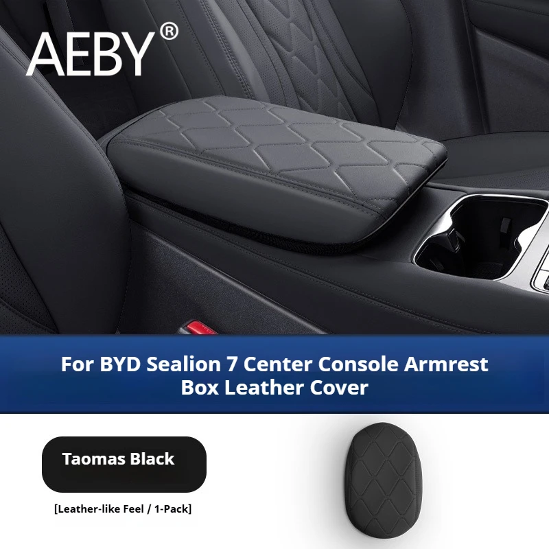 

AEBY For BYD Sealion 7 2024 Car Center Console Box Cover Wear-Resistant Armrest Protective Case, Easy Installation Interior Trim