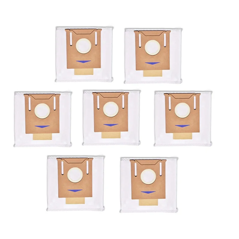 7 Pack Vacuum Dust Bags for Ecovacs DEEBOT OZMO T8 AIVI T8 Max T8 Series T9 Series N8 Pro Plus N8 Pro Robot Vacuum Part