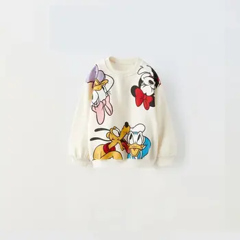 2件式秋季女童服裝套裝 米妮卡通長袖上衣+褲子 兒童女孩服裝 春季童裝 10 最佳銷售 小米妮 - №8