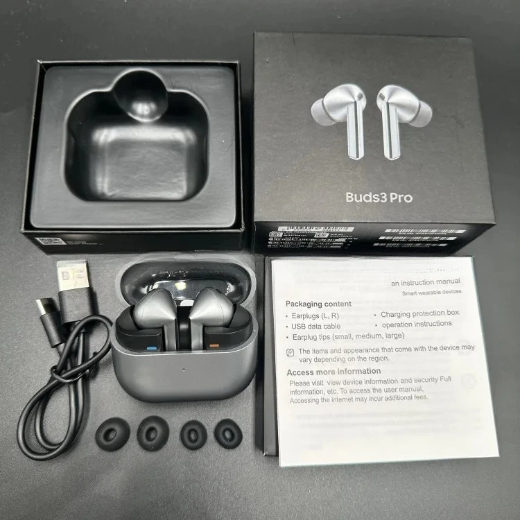 سماعات رأس عصرية أنيقة 2025، موديل جديد متوافق مع سماعات بلوتوث R630 Buds3Pro، سماعات رأس ذكية مضادة للتدخل