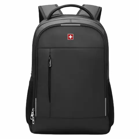 스위스 남자 노트북 배낭 방수 도난 방지 USB 가방 대용량 패션 학교 배낭 여행 배낭 백 팩 Mochila