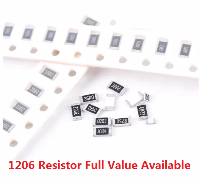 Free Shipping One Lot 500PCS 1206 1K 5% SMD Chip Resistor  SMT Resistor High Quality