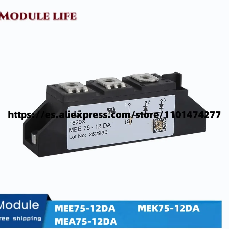 

MEE75-12DA MEA75-12DA MEK75-12DA New Original Power Module
